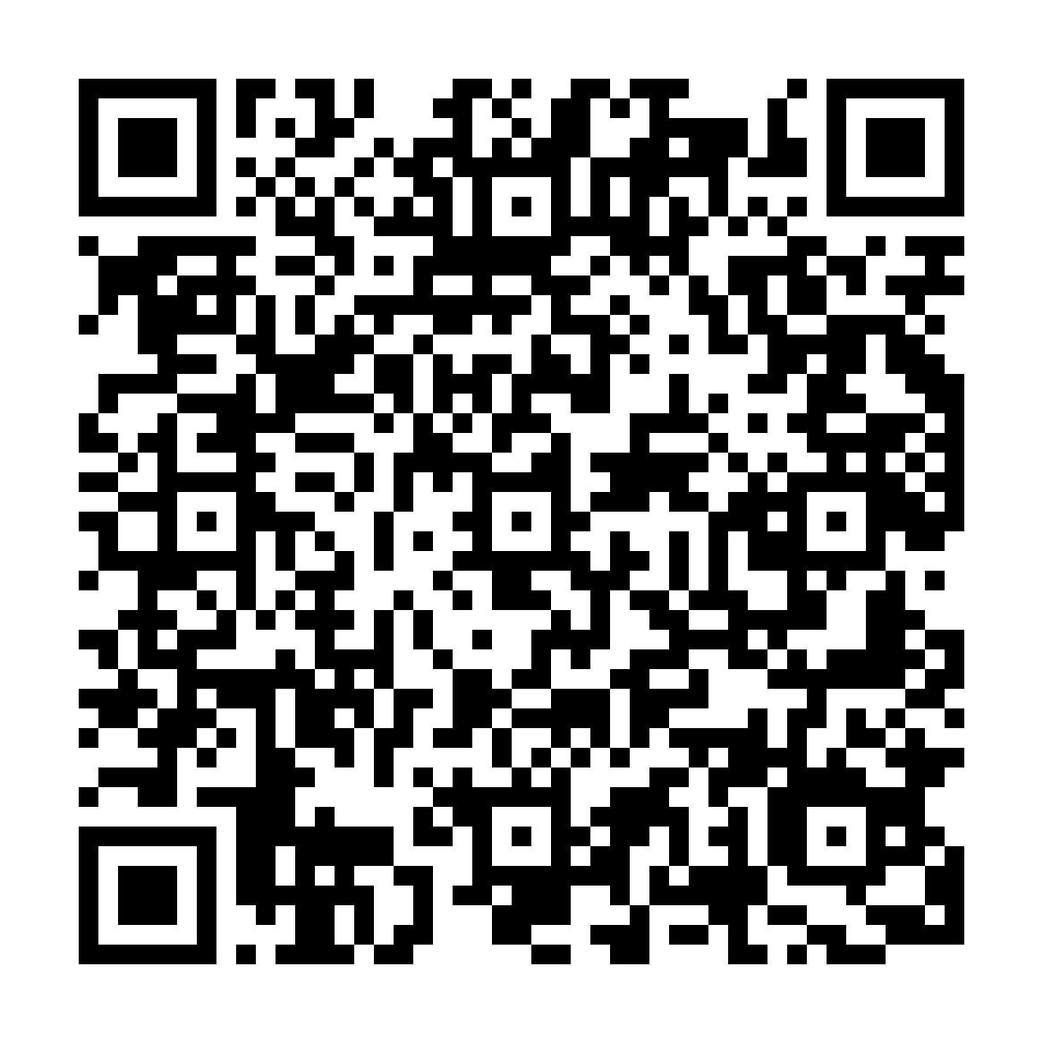 Código QR de WhatsApp incluido en el volante